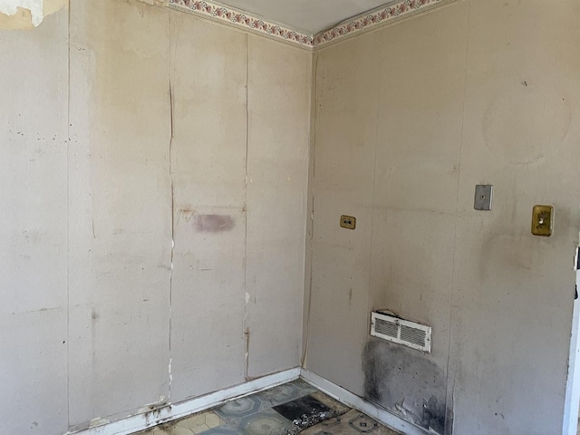 view of laundry area