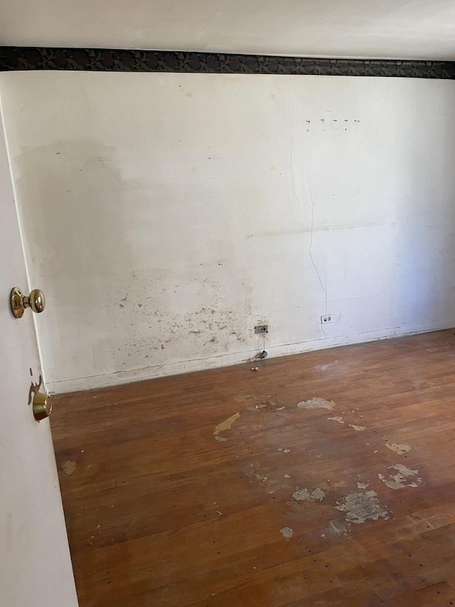washroom featuring hardwood / wood-style floors