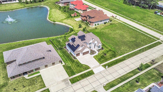 604 Cayman Way, Savoy, IL 61874 - bird's eye view of a large body of water