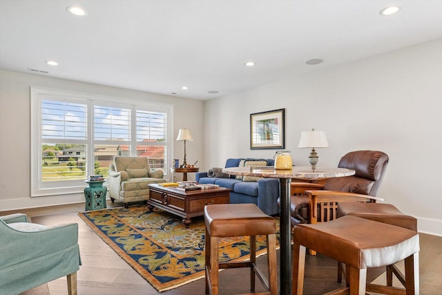 604 Cayman Way, Savoy, IL 61874 - living room with recessed lighting and light wood-style floors