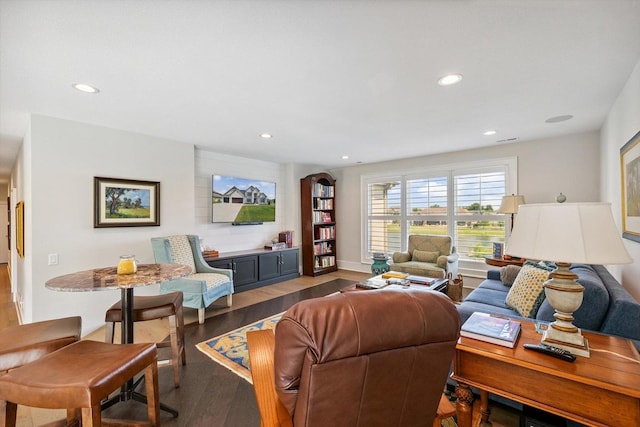 604 Cayman Way, Savoy, IL 61874 - living area with wood finished floors and recessed lighting