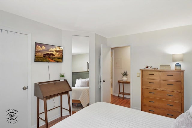 1525 Raymond Dr Unit 103, Naperville, IL 60563 - bedroom with wood finished floors