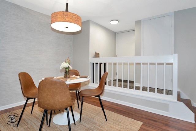 1525 Raymond Dr Unit 103, Naperville, IL 60563 - dining space with wood finished floors and baseboards