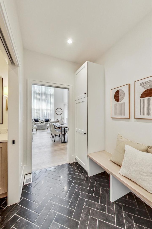 828 E Franklin Ave, Naperville, IL 60540 - mudroom featuring recessed lighting
