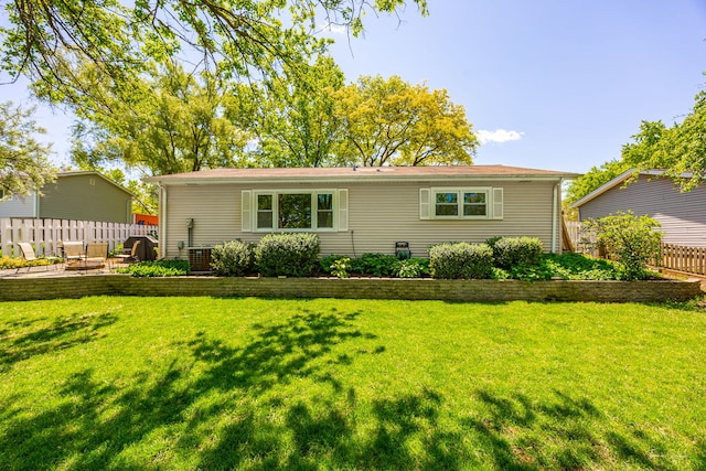 806 71st St, Darien, IL 60561 - ranch-style home featuring central AC