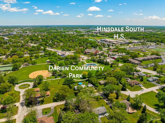 806 71st St, Darien, IL 60561 - bird's eye view