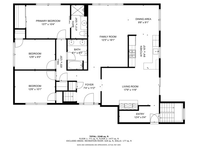 806 71st St, Darien, IL 60561 - home floor plan