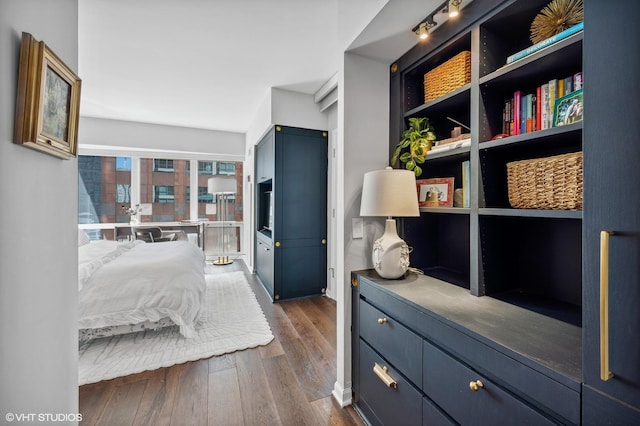 100 E Huron St Unit 1806, Chicago, IL 60611 - bedroom featuring dark wood-type flooring