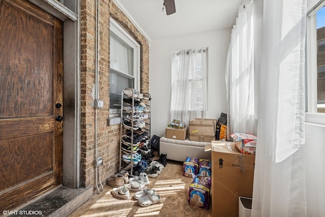 5830 N Glenwood Ave, Chicago, IL 60660 - interior space with ceiling fan