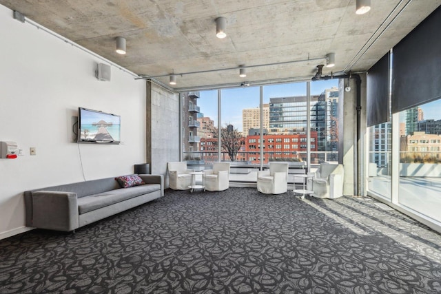 611 S Wells St Unit 2801, Chicago, IL 60607 - lobby featuring floor to ceiling windows