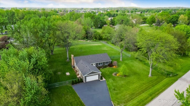 view of subject property