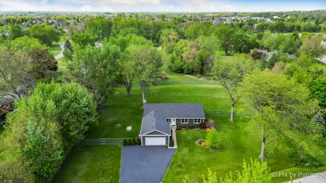 view of subject property