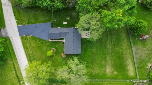 view of subject property