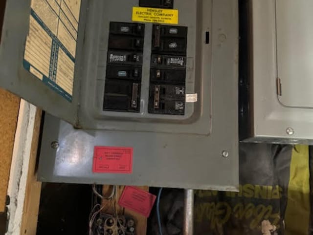 utilities featuring electric panel