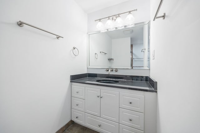 9231 N Natchez Ave, Morton Grove, IL 60053 - bathroom featuring vanity and tile patterned floors