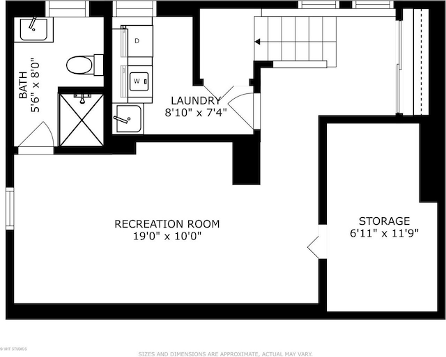 4627 S Wolf Rd, Western Springs, IL 60558 - property floor plan
