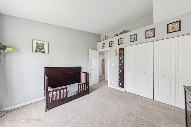 1247 Trinity Dr, Carol Stream, IL 60188 - carpeted bedroom featuring baseboards and a closet