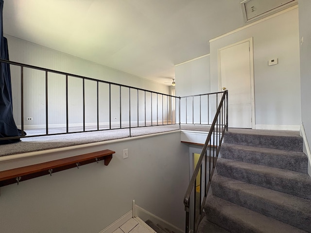 16822 91st Ave, Orland Hills, IL 60487 - stairway with baseboards