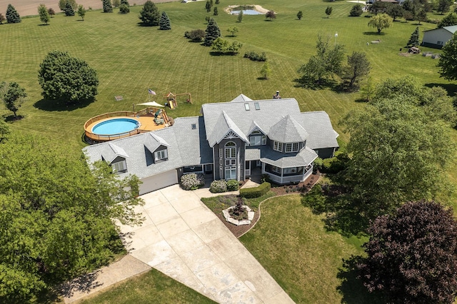 56 Huntsman Ln, Plano, IL 60545 - view from above of property