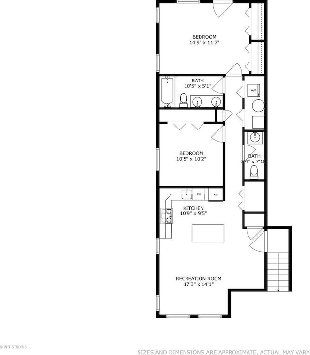 1845 N Marshfield Ave, Chicago, IL 60622 - property floor plan