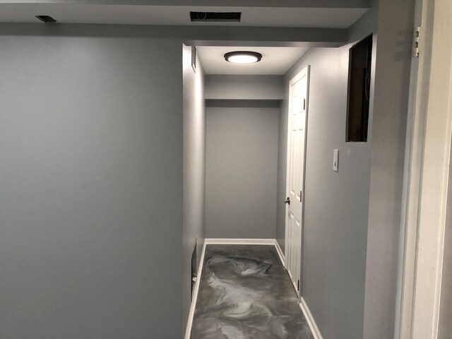 9715 S Ave N Ave, Chicago, IL 60617 - hall with baseboards and concrete flooring