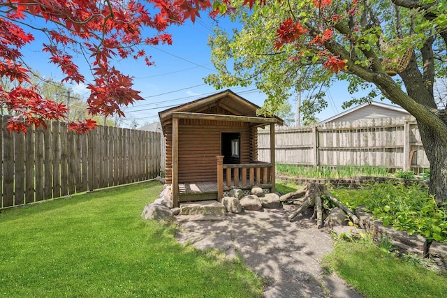 13524 S S Ave M, Chicago, IL 60633 - view of yard with an outdoor structure