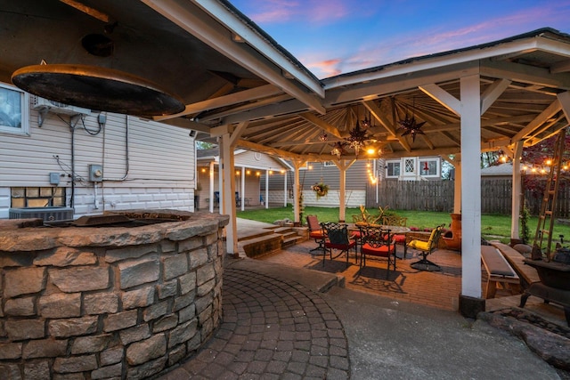 13524 S S Ave M, Chicago, IL 60633 - view of patio with central AC