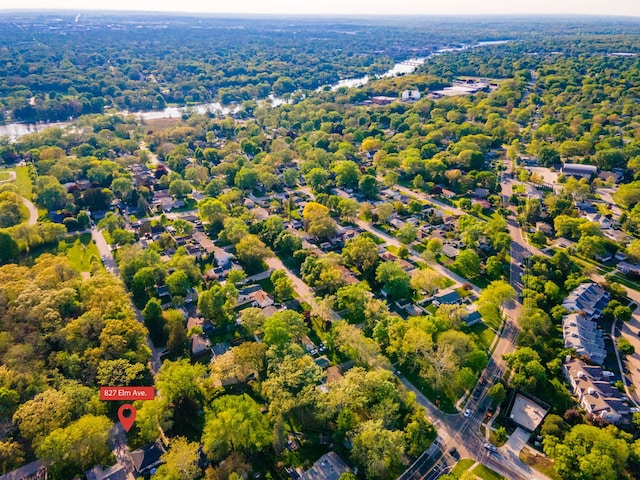 bird's eye view