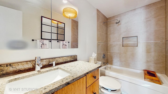 6033 N Sheridan Rd Unit 27B, Chicago, IL 60660 - full bathroom with toilet, vanity, and shower / bath combination