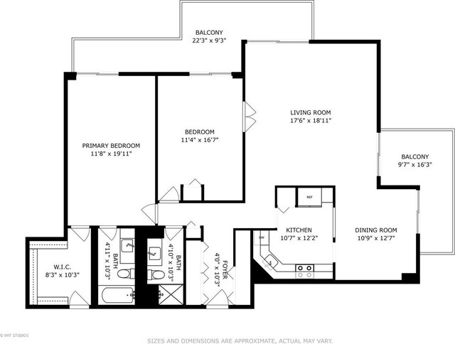 6033 N Sheridan Rd Unit 27B, Chicago, IL 60660 - home floor plan