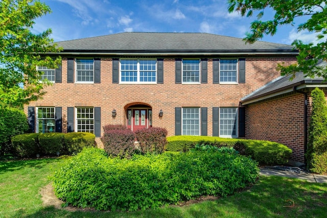 337 S Harrison Ct, Palatine, IL 60067 - view of front facade featuring brick siding and a front yard