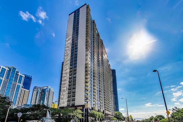 view of property with a city view