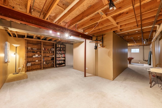 2990 Melbourne Ln, Lake In The Hills, IL 60156 - basement featuring carpet