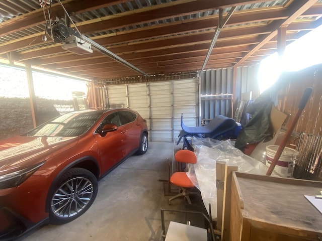 1926 W Grand Ave, Chicago, IL 60622 - garage with a garage door opener