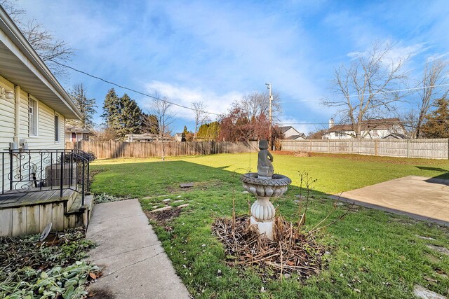 3019 Harris Dr, Joliet, IL 60431 - view of yard with a patio area