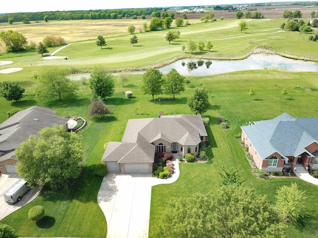 3840 W Nettle Creek Dr, Morris, IL 60450 - aerial view of a nearby body of water and a golf course