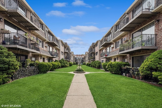 5327 N Delphia Ave Unit 327, Chicago, IL 60656 - view of community featuring a residential view and a yard