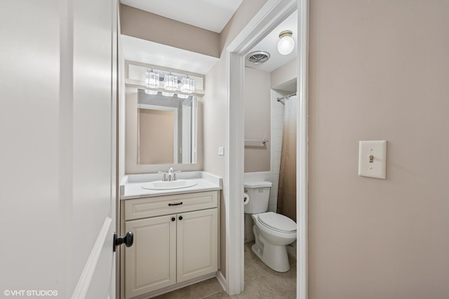 5327 N Delphia Ave Unit 327, Chicago, IL 60656 - full bath featuring tile patterned floors and vanity