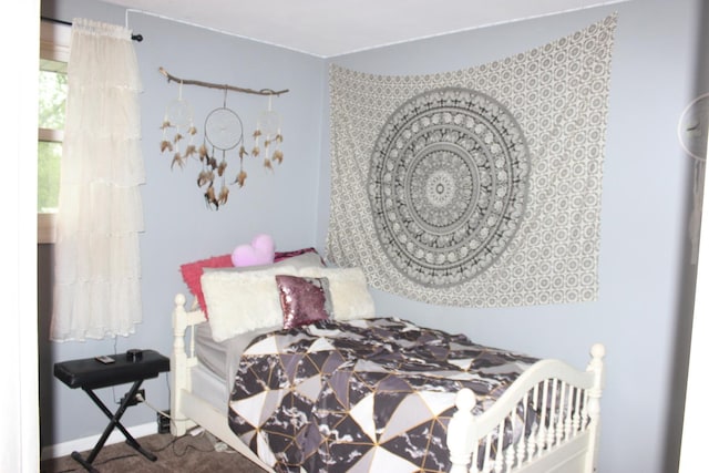 bedroom featuring carpet floors