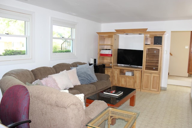 view of living area