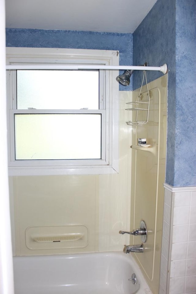 bathroom with  shower combination