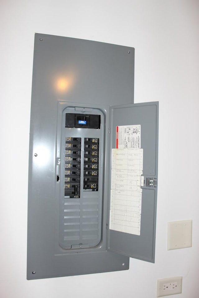 utilities with electric panel