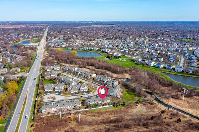 921 Winners Cup Ct, Naperville, IL 60565 - view of property location featuring nearby suburban area and a nearby body of water