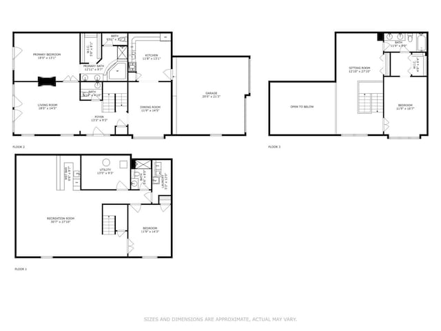 1924 W Ashbury Ln, Inverness, IL 60067 - property floor plan