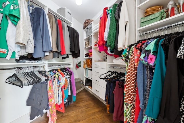 3101 N Ridgeway Ave Unit 2C, Chicago, IL 60618 - spacious closet with wood finished floors