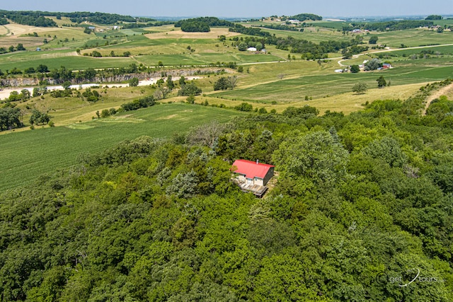 5567 N Mill Creek Rd, Scales Mound, IL 61075 - overview of rural landscape