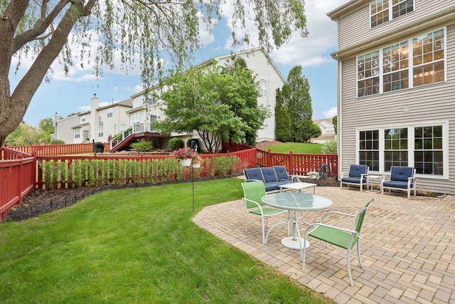 2913 Glenarye Dr, Lindenhurst, IL 60046 - view of yard featuring a patio and a residential view