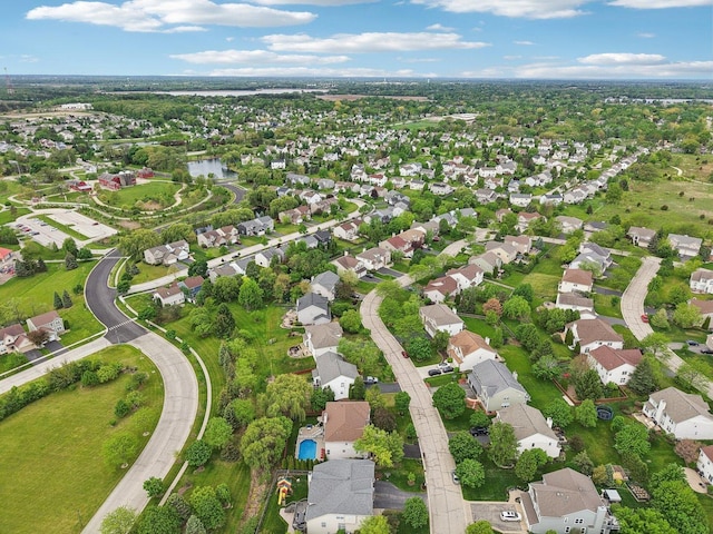 2913 Glenarye Dr, Lindenhurst, IL 60046 - aerial overview of property's location with nearby suburban area