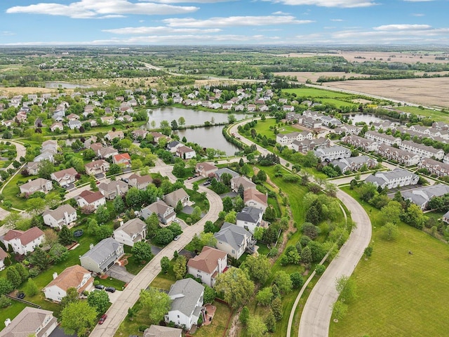 2913 Glenarye Dr, Lindenhurst, IL 60046 - aerial view of property and surrounding area featuring a nearby body of water and nearby suburban area