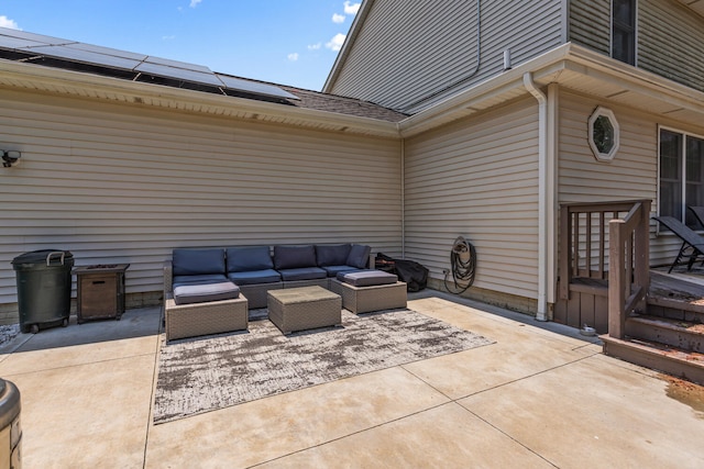 2610 Worthington Dr, Champaign, IL 61822 - view of patio / terrace featuring an outdoor hangout area